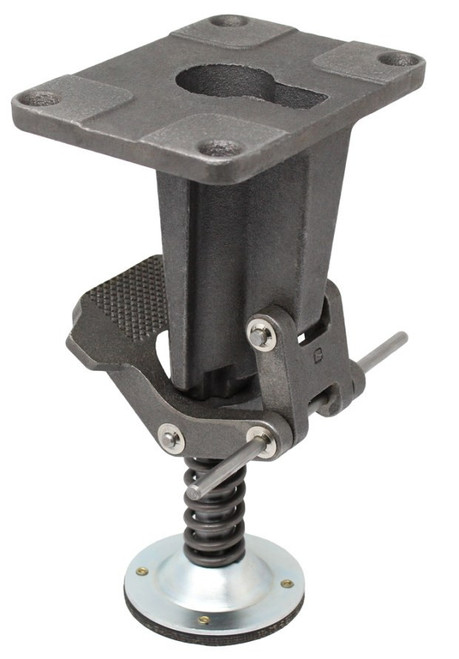 FLC1025 8 Inch Heavy Duty Cast Iron Floor Lock, Large Top Plate FLC1025 8 Inch Heavy Duty Cast Iron Floor Lock, Large Top Plate