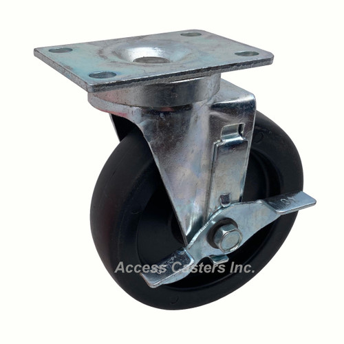 2193-AC 5 Inch swivel caster with brake for Royal Range
