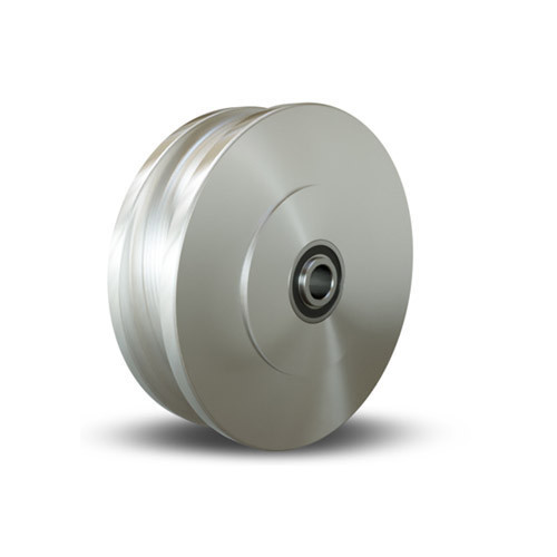 W-1030-200-SSUB-3/4 Hamilton 10 x 3 Stainless U-Groove Wheel for 2" Track W-1030-200-SSUB-3/4 Hamilton 10 x 3 Stainless U-Groove Wheel for 2" Track