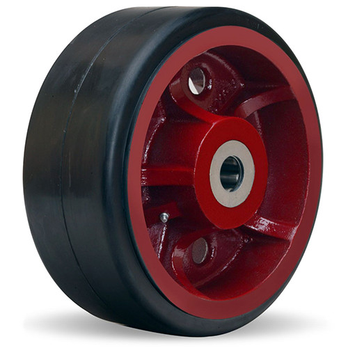 W-1250-R-1-1/4 Hamilton 12 x 5 Moldon Rubber Wheel with 1-1/4" roller bearings W-1250-R-1-1/4 Hamilton 12 x 5 Moldon Rubber Wheel with 1-1/4" roller bearings
