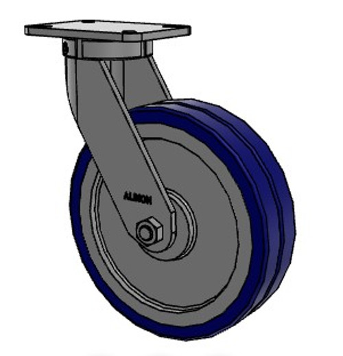 410EZ12528S Albion 12" Kingpinless Swivel Caster 410EZ12528S Albion 12" Kingpinless Swivel Caster