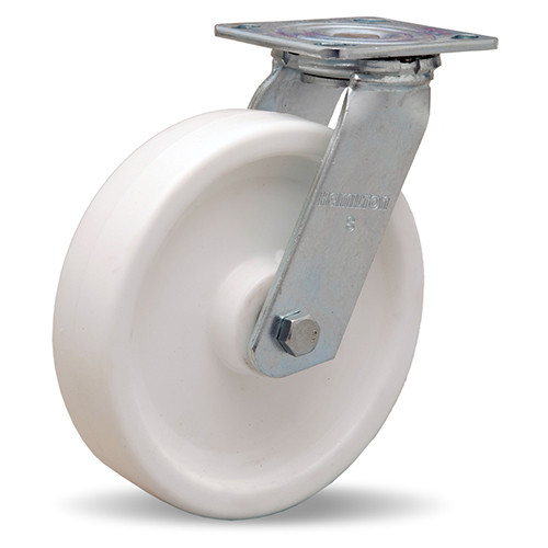 S-528-AZ Hamilton Standard Duty Swivel Caster with 8" x 2" Aqualite® Polyolefin (75D) Wheel with 3/4" Delrin® Bearing S-528-AZ Hamilton Standard Duty Swivel Caster with 8" x 2" Aqualite® Polyolefin (75D) Wheel with 3/4" Delrin® Bearing
