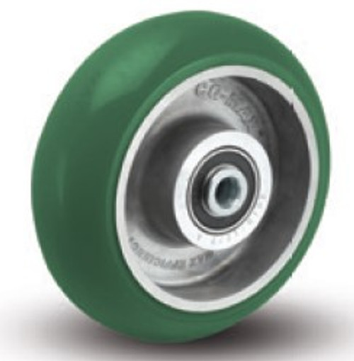 PM0822808MAX 8" x 2" CG-MAX Wheel with Green 95A Durometer Polyurethane PM0822808MAX 8" x 2" CG-MAX Wheel with Green 95A Durometer Polyurethane