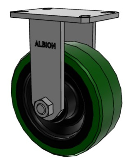 310PX08501R Albion 8" Heavy-Duty Rigid Caster