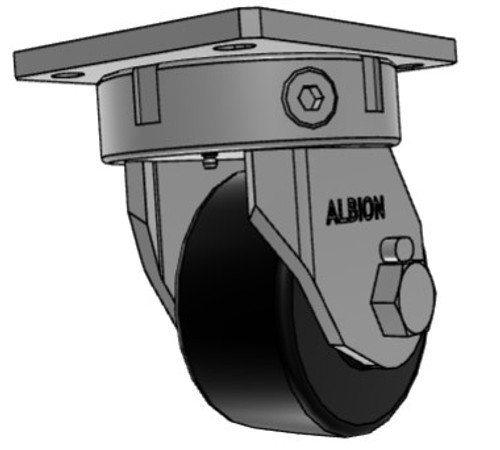 Albion 610NX08528S Kingpinless swivel cater