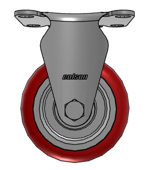 Colson 2.03408.944 stainless steel rigid caster
