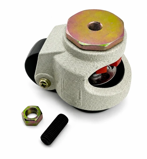 Access Casters 3" Leveling Caster Sets Stem Mount Nylon Wheel