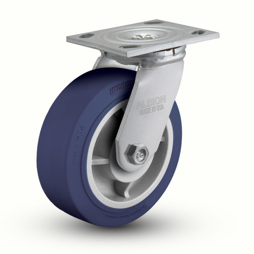 16HF06251S 6 inch swivel caster with HYDROTECH wheel