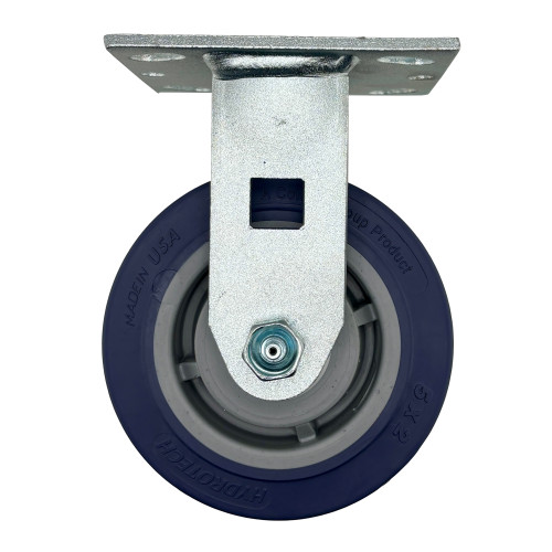 ER5X2TPEB 5 Inch Rigid Caster with Hydrotech Wheel, Precision Ball Bearings
