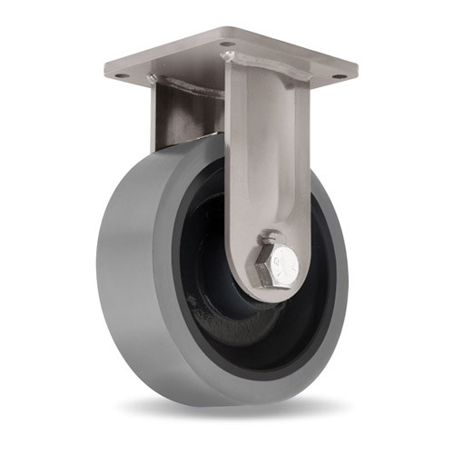 R-MD-1242SGB95 Hamilton Maxi-Duty Swivel Caster with 12" x 4" Ultra-Thick(2") DuraGlide Polyurethane on Forged Steel Wheel