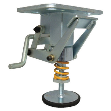 Heavy Duty Steel Floor Lock Caster Brake - 6-1/2 To 8 Inch Height Range, Foot Pedal