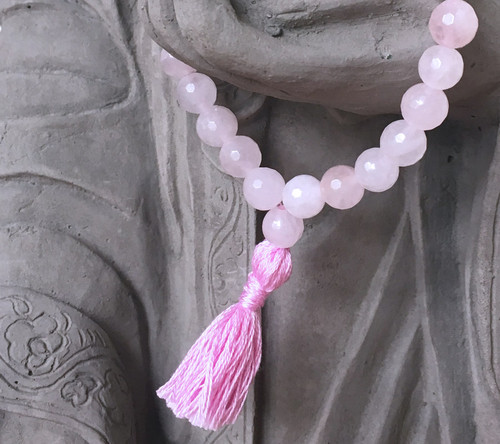 Rose Quartz Prayer Bracelet 
