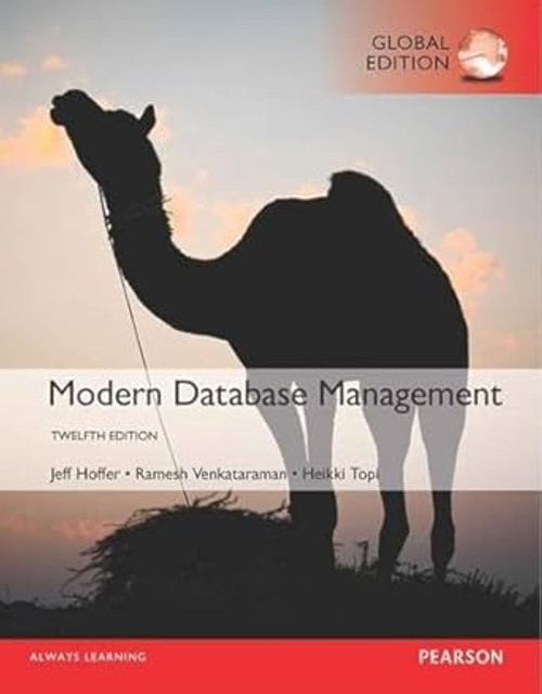 (eBook PDF) Modern Database Management 12th Global Edition (eBook PDF) Modern Database Management 12th Global Edition