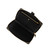 black purse with pockets