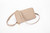 Flaunta Essential Purse in Taupe. Comes with a detachable crossbody strap. Converting your purse into a mini bag.