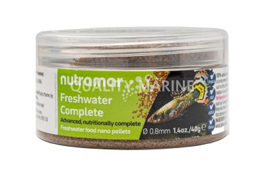 Nutramar Freshwater Complete Nano Pellets 0.8mm 40g :: 0739760