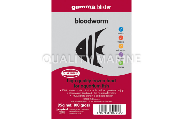 Gamma Bloodworm Blister Pack :: 0729130