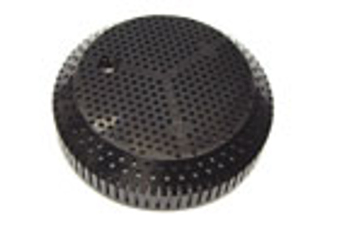 Drain Screen Cover, Black For 3" Buttress :: 0790510