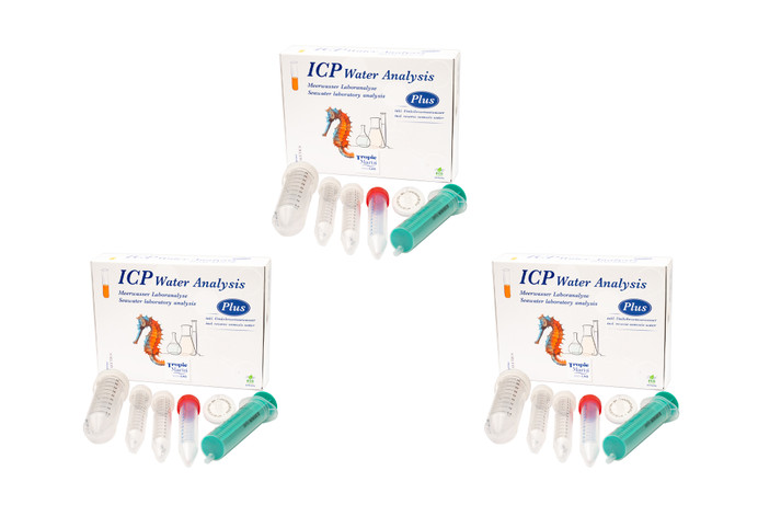 Tropic Marin ICP Water Analysis PLUS- Set of 3pc. :: 0794270