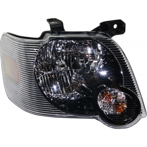 Fits FD XPLOR 07-10 XLT MODEL(07-08:W/LRONMAN Pkg ,09-10:W/SPORT PKG,)//XPLOR SPORT TRC 08-10(ADERNALIN MODEL)Headlight (SMOKE LENS) Assembly