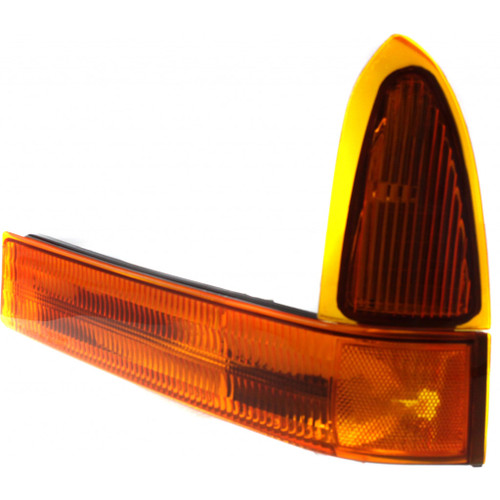 Fits FD F-SUPER DUToyota 99-01;(W/BOTH LENSES AMBER) '01 /FD XCRSN 00-01;(W/O NO BOUNDARIES PACKAGE) '02 Parking Signal Light Driver Side Unit