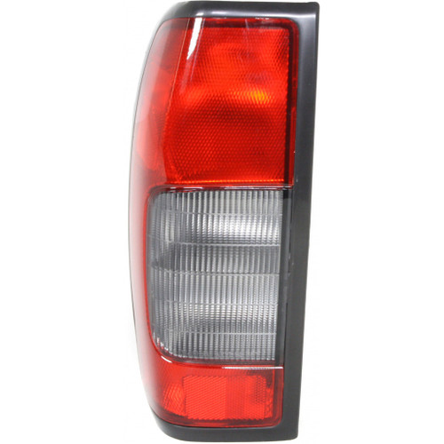 Fits NISSAN FRONTIER 2WD / 3.3L ENG / 4WD  2000 - 2004 Tail Light (LENS)(RED+SMOKE) Unit