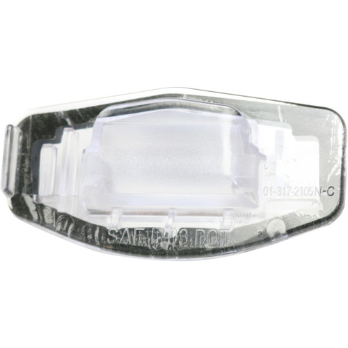 Fits HD ACCORD SDN 08-17/HYBRID 14-15/CIVIC SDN/HYBRID 13-15/AC CSX 03-11/TSX SDN 09-14/ SPORT WGN 11-14/ R-DX/ILX 13-17/HYBRID 13-15 LICENSE LENS & GASKET LAMP R=L