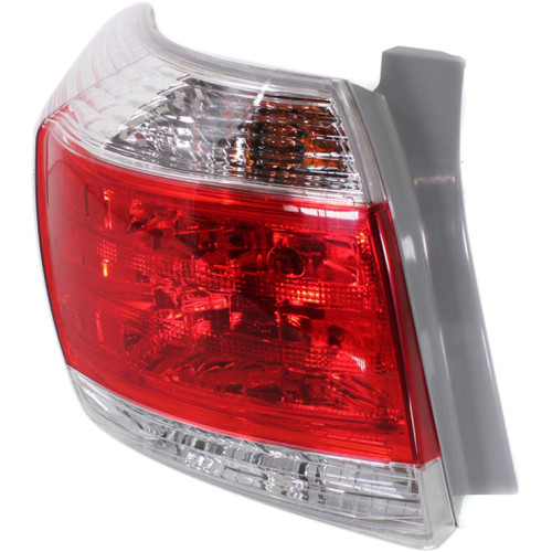 Fits 2011 - 2013 Toyota Highlander Driver Left Side Rear Back Lamp Tail Light
