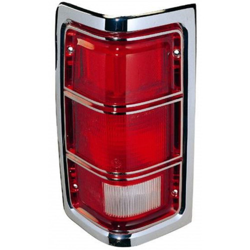 Fits DG RAM/CHARGER/TRAIL DUSTER/PICK UP   81-12/1/87 RL UNIT LH CHROME BORDER