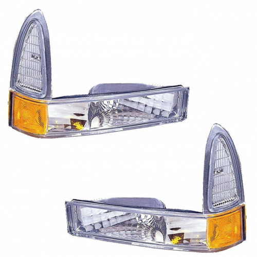 Fits FD F-P/U SUPR DTY 99-03 PSL UNIT DIAMOND DESIGN PAIR