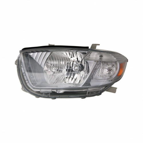 Fits Toyota HGHLNDER '08-'10 (SPORT MODEL) Headlight(BLACK HOUSING) Unit