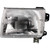 Fits NS 98-00 FRNTR/00-01 XTR Headlight ASSY Driver Side Assembly