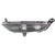 For 2015 - 2016 Chrysler 200 Fog Lights Assembly Driver Side Black Housing LED