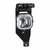 For Ford F-250 / 350 / 450 / 550 Super Duty Fog Light 2005 2006 2007 Passenger Side For FO2593211 | 6C3Z 15200 A