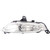 For 2015 - 2016 Chrysler 200 Fog Lights Assembly Passenger Side Chrome Housing LED