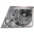 Fits FD XPLOR 02-05 Headlight ASSY Driver Side Assembly