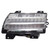 For Jeep Wrangler Parking Signal Light Assembly 2018 2019 LED Type Driver Side CAPA For CH2520148 | 55112885AF