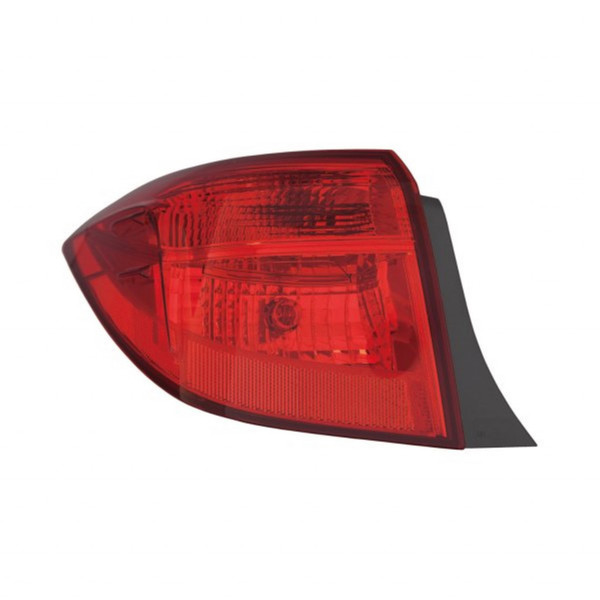For Toyota Corolla / SE / XLE / XSE Tail Light Assembly Outer 2017 2018 2019 Driver Side LED For TO2804131 | 81560-02B10