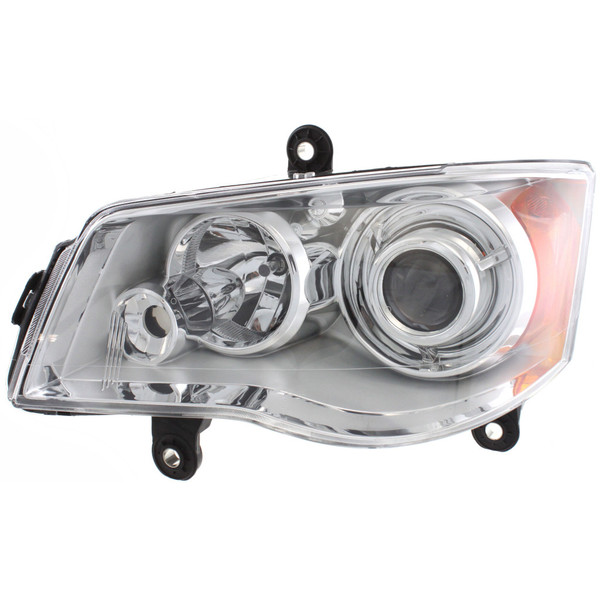 For Chrysler Town & Country 2008-2016 Headlight Driver Side | HID | Clear Lens | Replacement For CH2518126 | 5113335AD