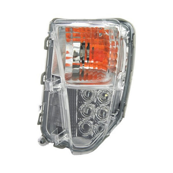 For Toyota Prius / Prius Plug-In Signal Light Assembly 2012 2013 2014 2015 Driver Side w/ DRL LED Replacement For TO2530150 | 81521-47060