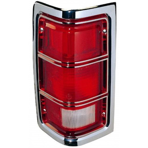 Fits DG RAM/CHARGER/TRAIL DUSTER/PICK UP   81-12/1/87 RL UNIT LH CHROME BORDER