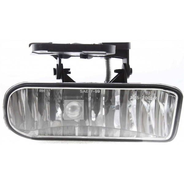 For GMC Yukon XL Fog Light Assembly 2000 01 02 03 04 2005 Passenger Side w/o Denali 2002-2005 For GM2593110 | 10385055