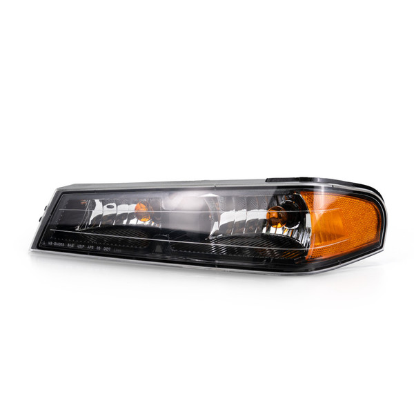For Chevy Colorado Parking Signal Marker Light Assembly Black 2004-2012 Driver Side For GM2520189 | 19328954