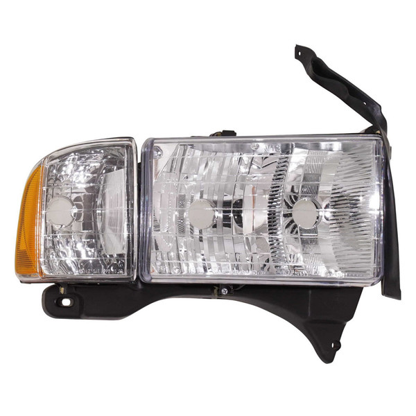 Fits Dodge PICK UP(OLD STYLE) 99-02 Headlight &PARK/SIGNAL MARKER(W/SPORT PKG) Assembly
