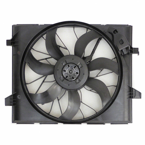 For Jeep Grand Cherokee Radiator / Condenser A/C Cooling Fan Assembly 2011 2012 2013 3.6L For CH3115175 | 55038994AI