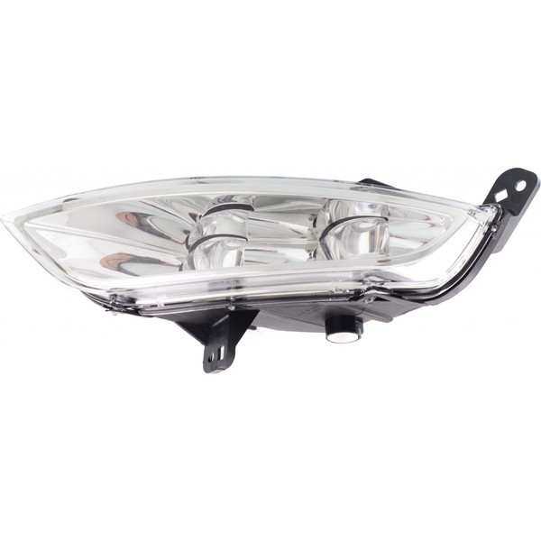 For 2015 - 2016 Chrysler 200 Fog Lights Assembly Driver Side Chrome Housing LED