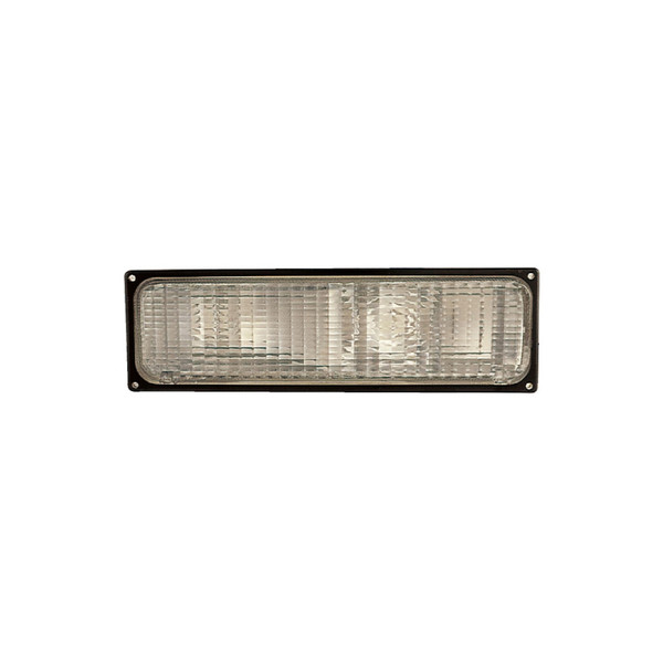 Fits Chevy CK 88-89/Suburban 92-93/GMC Sierra 88-89 Parking Signal Light(BLACK RIM)(DUAL Headlight TYPE) Unit