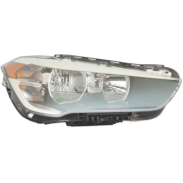 For BMW X1 Headlight Assembly 2016 2017 2018 Passenger Side Halogen Type For BM2519173 | 63 11 7 346 538