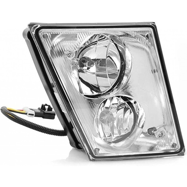 For Volvo VN/VNL 2003-2015 Fog Light Passenger Side | Chrome | With Driving Light | Dual Bulbs