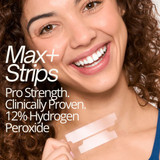 Teeth Whitening Strips 12%HP Max Glow – No-Slip Instant Whitening (HP Formula) | Expertwhite (Formulated USA)